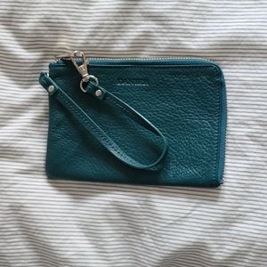 Danier turquoise wallet